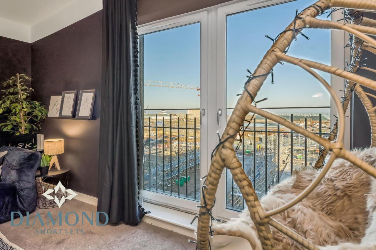 Edinburgh, 2Bed Apt, Sea View Free Parking Leisure Or Business Apartment Luaran gambar